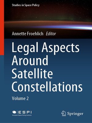 cover image of Legal Aspects Around Satellite Constellations